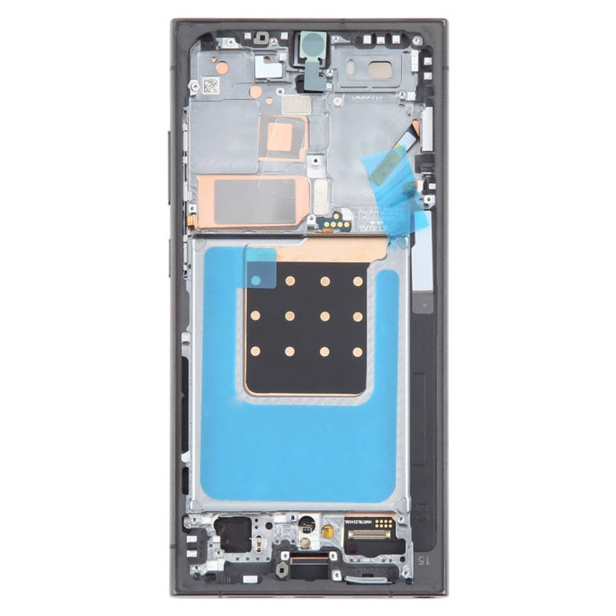 For Samsung Galaxy S24 Ultra SM-S928B 6.78 inch OLED LCD Screen Digitizer Full Assembly with Fram...