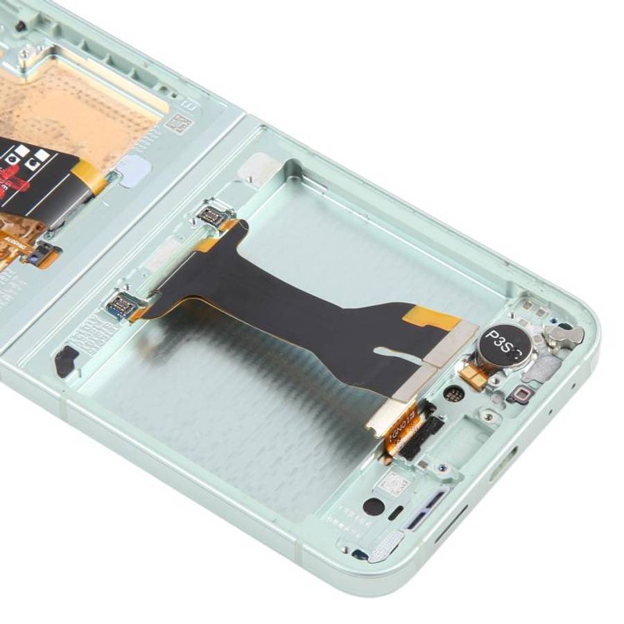 For Samsung Galaxy Z Flip6 SM-F741B Original LCD Screen Digitizer Full Assembly with Frame (Green)