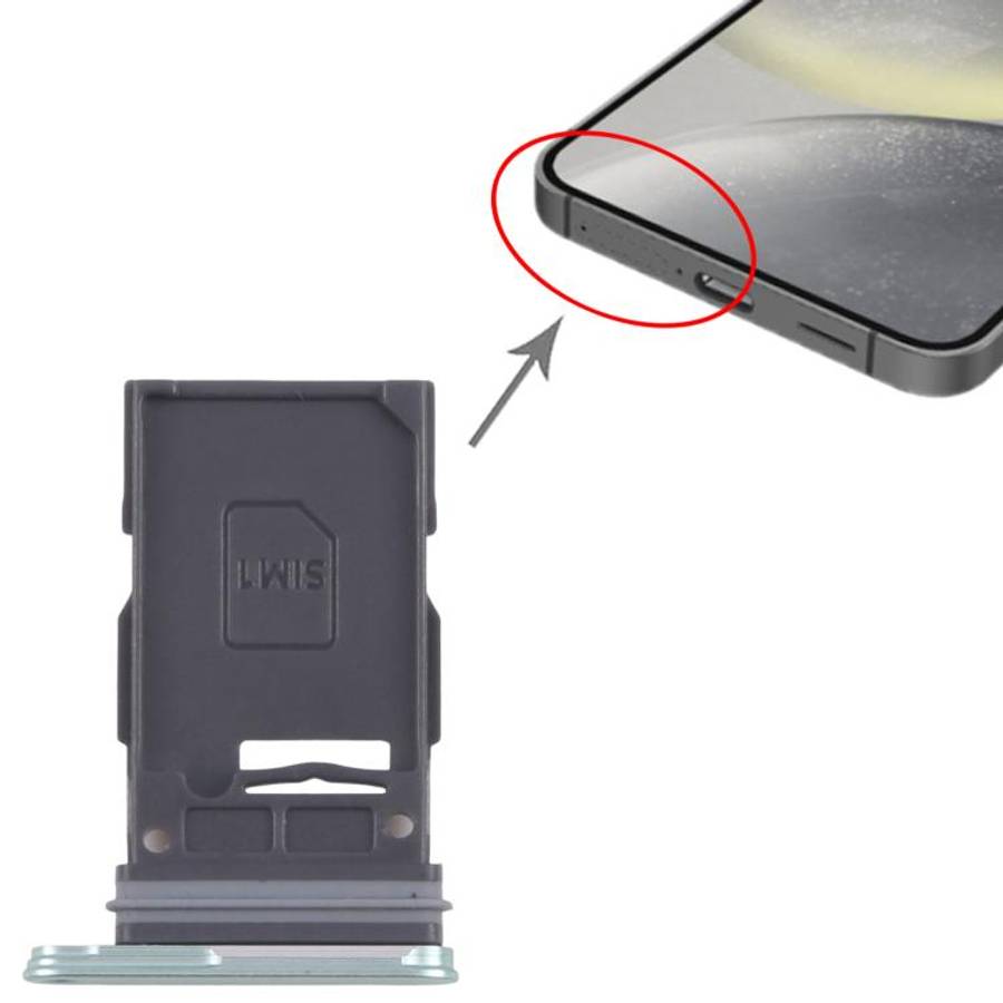 For Samsung Galaxy S25 / S25+ SM-S931B/S936B Original SIM Card Tray (Green)