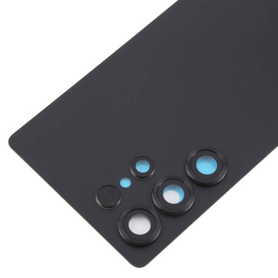 For Samsung Galaxy S25 Ultra SM-S938 OEM Battery Back Cover with Camera Lens Frame(Black)