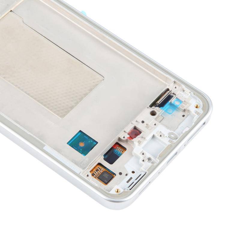 For Samsung Galaxy A36 SM-A366B Original LCD Screen Digitizer Full Assembly with Frame (Silver)