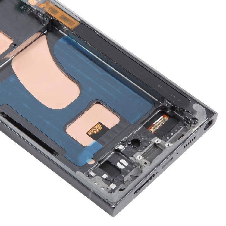 For Samsung Galaxy S23 Ultra SM-S918B 6.72 inch TFT LCD Screen with Frame (Green)