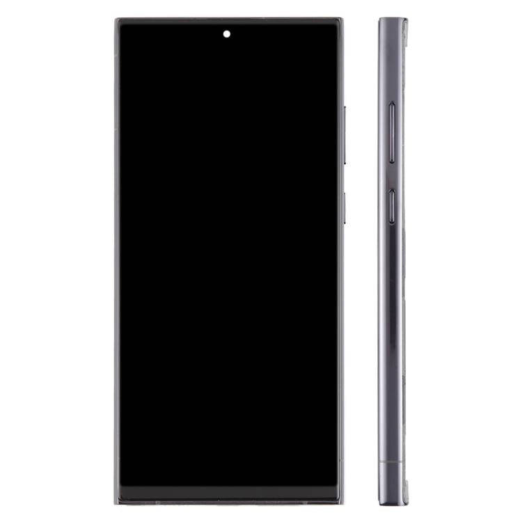 For Samsung Galaxy S22 Ultra SM-S908B 6.72 inch TFT LCD Screen Digitizer Full Assembly with Frame...