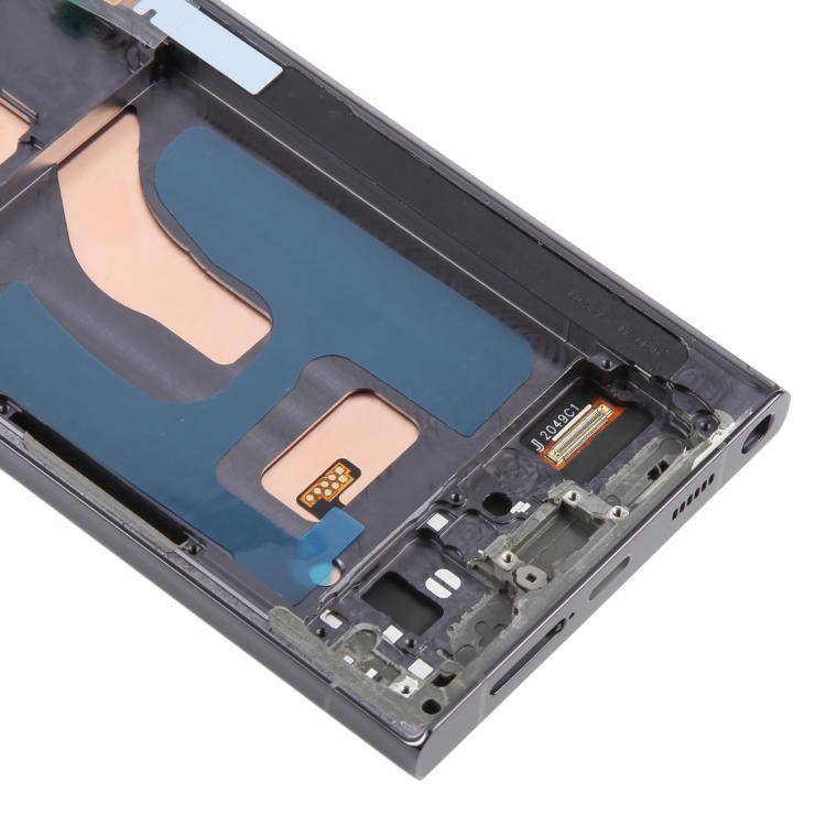 For Samsung Galaxy S22 Ultra SM-S908B 6.72 inch TFT LCD Screen Digitizer Full Assembly with Frame...