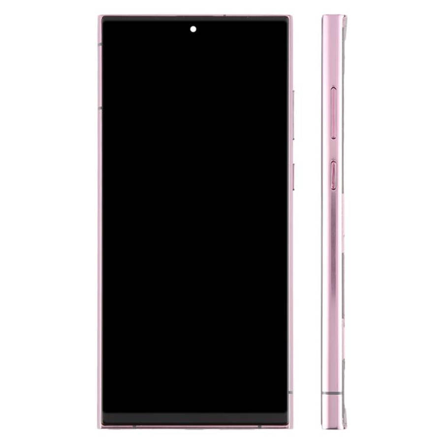 For Samsung Galaxy S22 Ultra SM-S908B 6.72 inch TFT LCD Screen Digitizer Full Assembly with Frame...