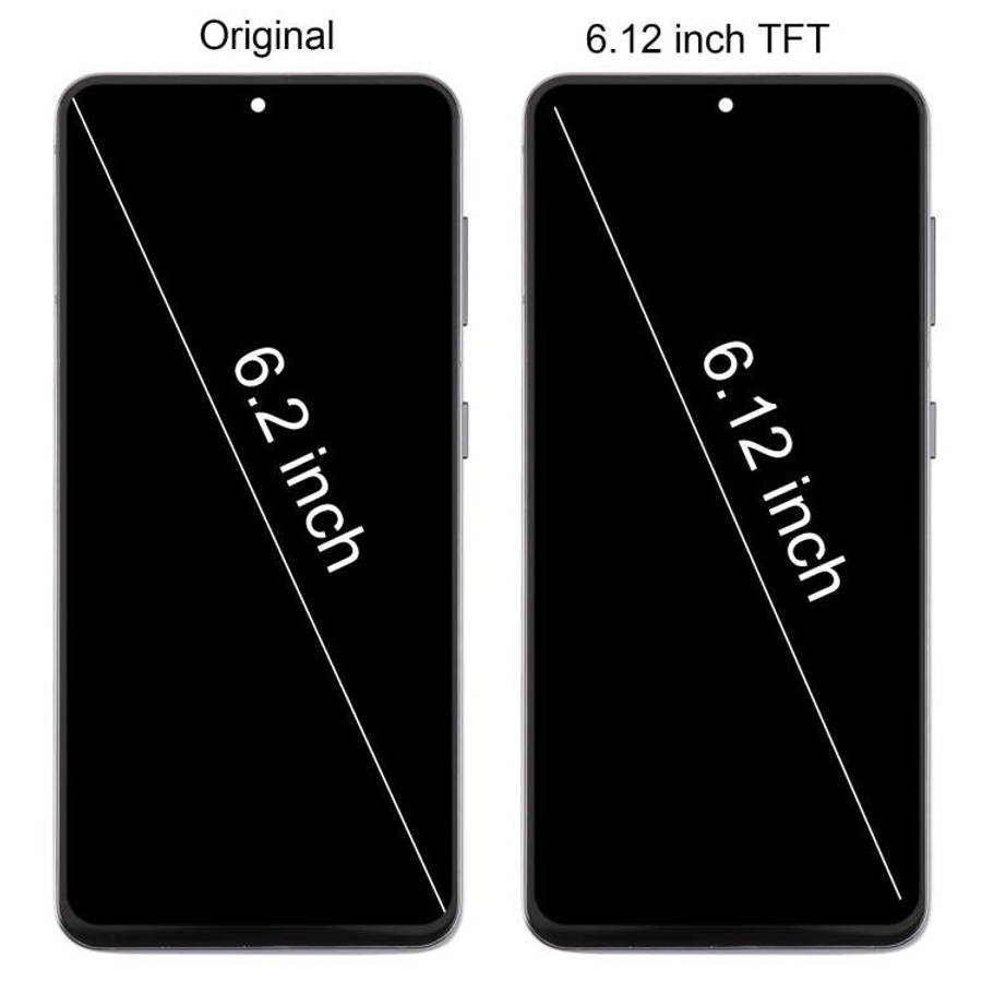 For Samsung Galaxy S21 5G SM-G991B 6.12 inch TFT LCD Screen Digitizer Full Assembly with Frame, N...