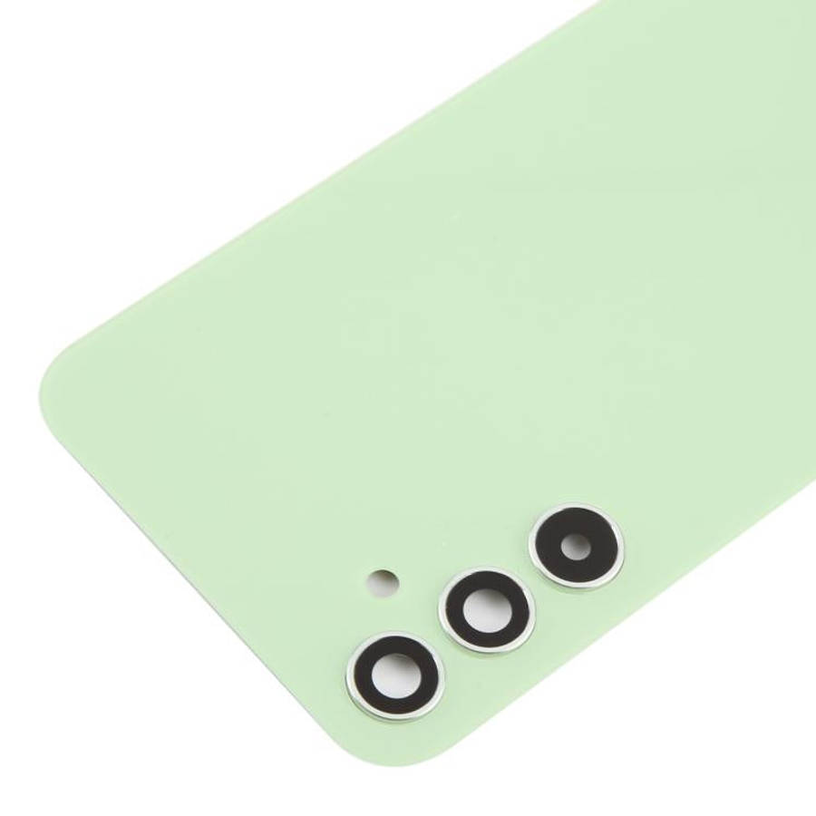 For Samsung Galaxy A34 SM-A346B Battery Back Cover with Camera Lens Frame(Green)