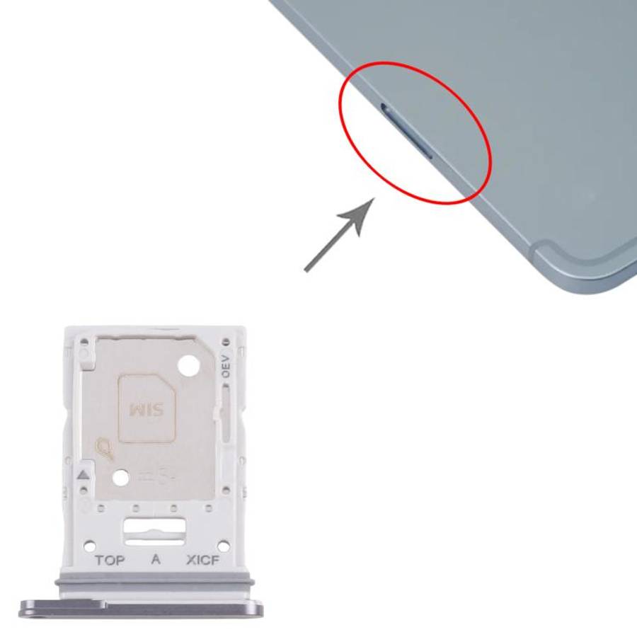 For Samsung Galaxy Tab S11 Ultra SM-X936 Original SIM Card Tray + Micro SD Card Tray (Grey)