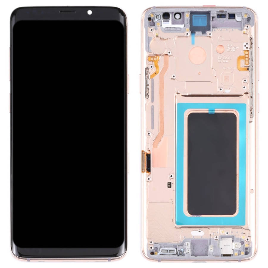 Original Super AMOLED LCD Screen for Galaxy S9 / G960F / DS / G960U / G960W / G9600 Digitizer Ful...