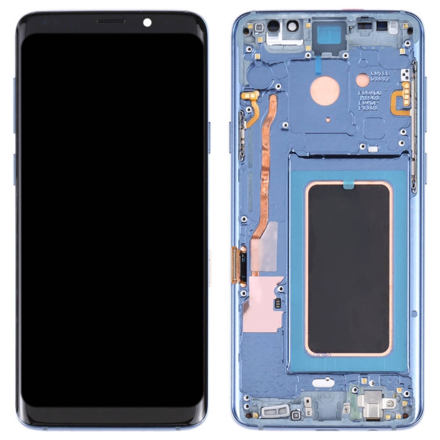 Original Super AMOLED LCD Screen for Galaxy S9 / G960F / DS / G960U / G960W / G9600 Digitizer Ful...