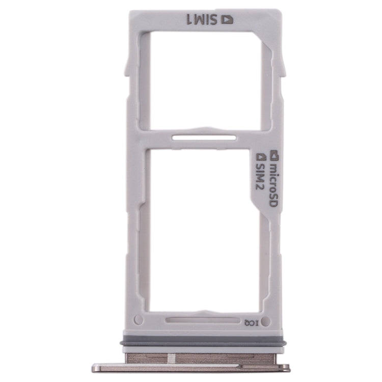 For Galaxy S10+ / S10 / S10e SIM Card Tray + SIM Card Tray / Micro SD Card Tray (Black)