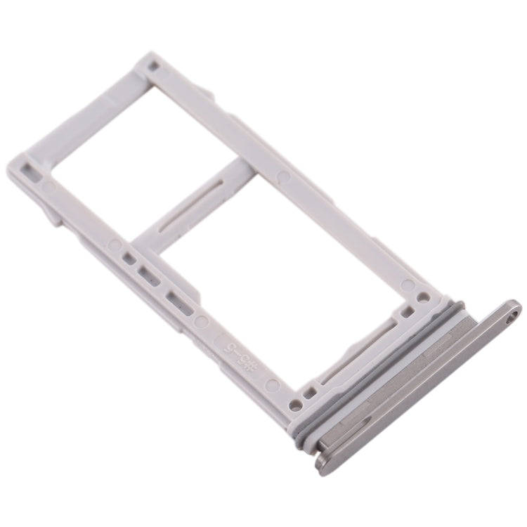 For Galaxy S10+ / S10 / S10e SIM Card Tray + SIM Card Tray / Micro SD Card Tray (White)