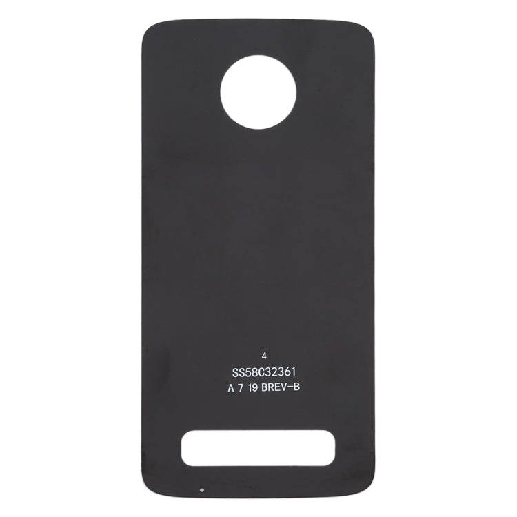 Battery Back Cover for Motorola Moto Z3 / XT1929(Black)