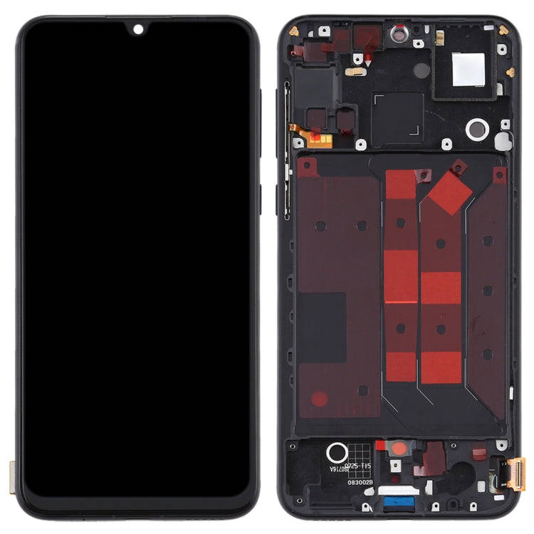 Original OLED LCD Screen for Huawei Nova 5 Pro Digitizer Full Assembly with Frame(Black)