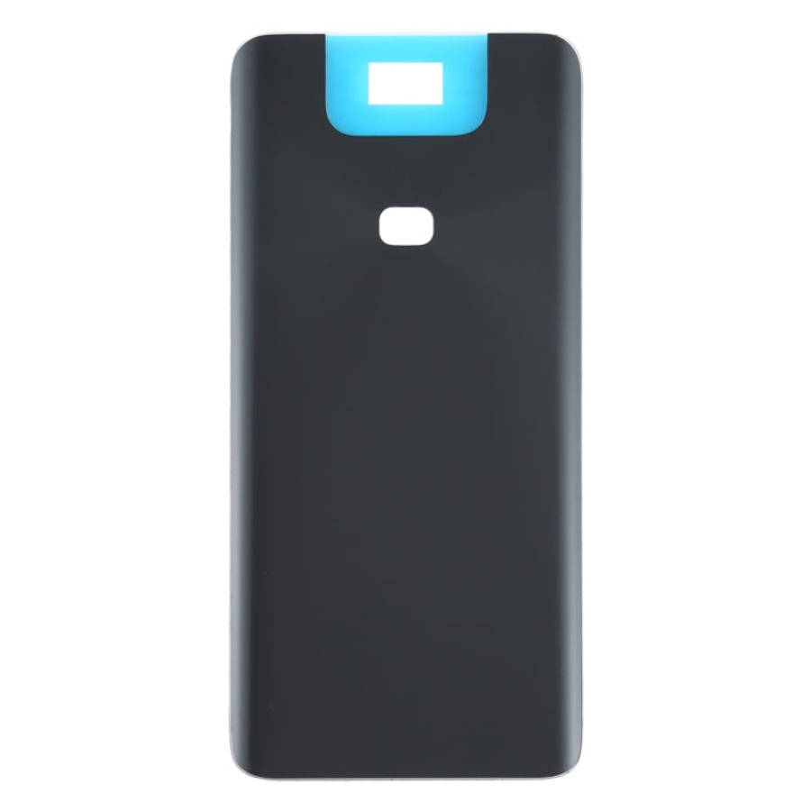 Glass Battery Back Cover for Asus Zenfone 6 ZS630KL(Jet Black)