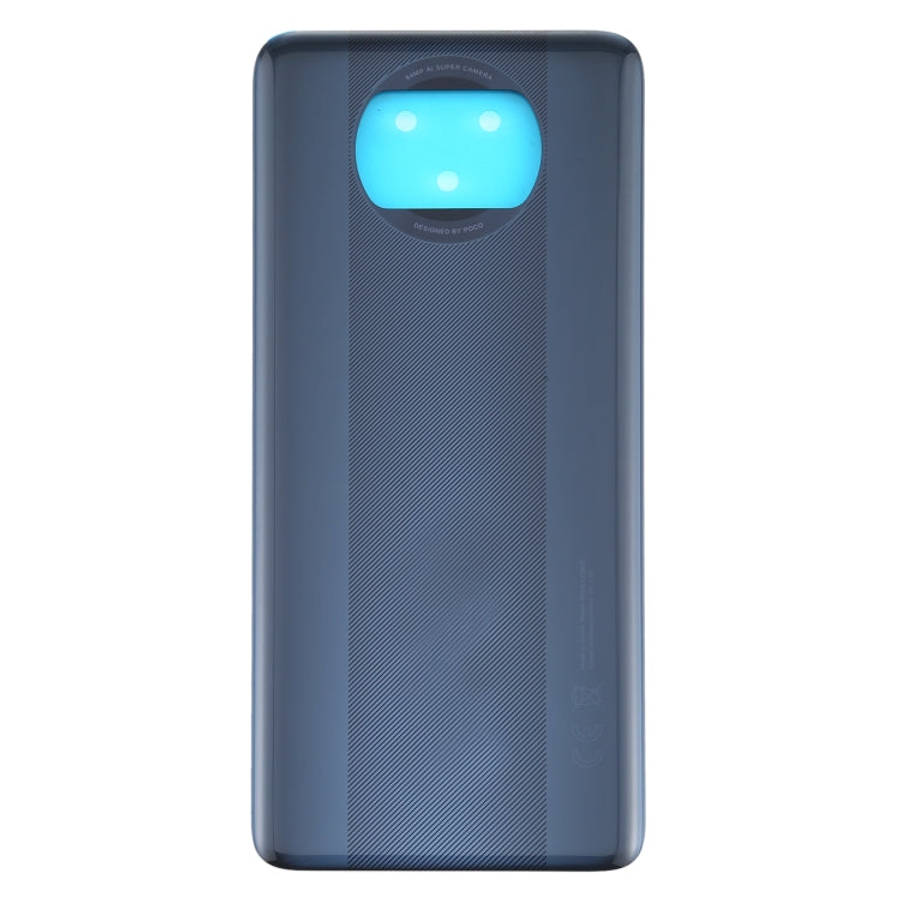 Original Battery Back Cover for Xiaomi Poco X3 / Poco X3 NFC M2007J20CG / M2007J20CT(Black)