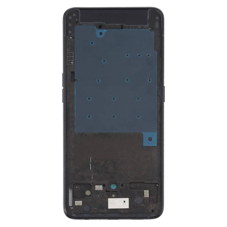 For OPPO Reno 5G/Reno 4G PCAM00 PCAT00 CPH1917 CPH1921 Front Housing LCD Frame Bezel Plate (Black)