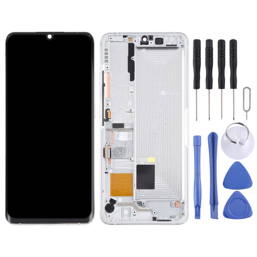 Original LCD Screen and Digitizer Full Assembly With Frame for Xiaomi Mi CC9 Pro / Mi Note 10 / M...