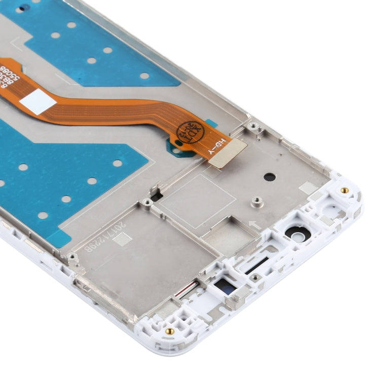 OEM LCD Screen for Huawei Enjoy 7 Plus/Y7 Prime Digitizer Full Assembly with Frame (White)