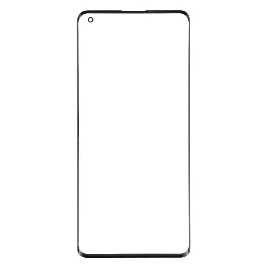 For Oppo Find X2 Pro / Find X2 Front Screen Outer Glass Lens (Black)