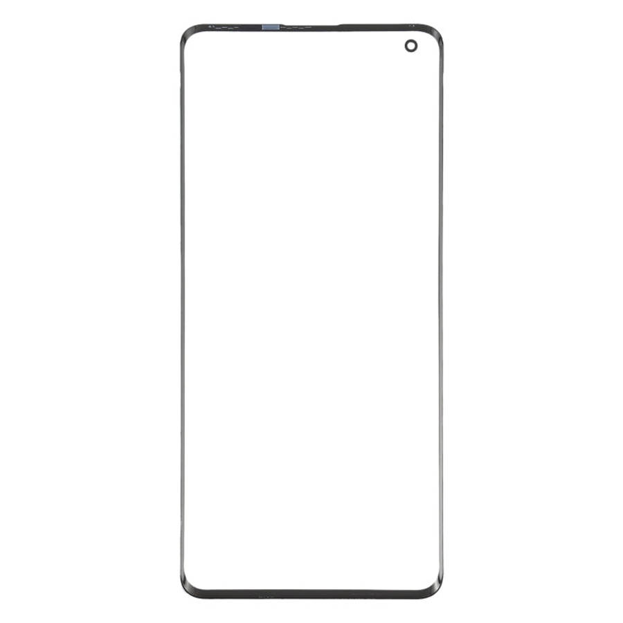 For Oppo Find X2 Pro / Find X2 Front Screen Outer Glass Lens (Black)
