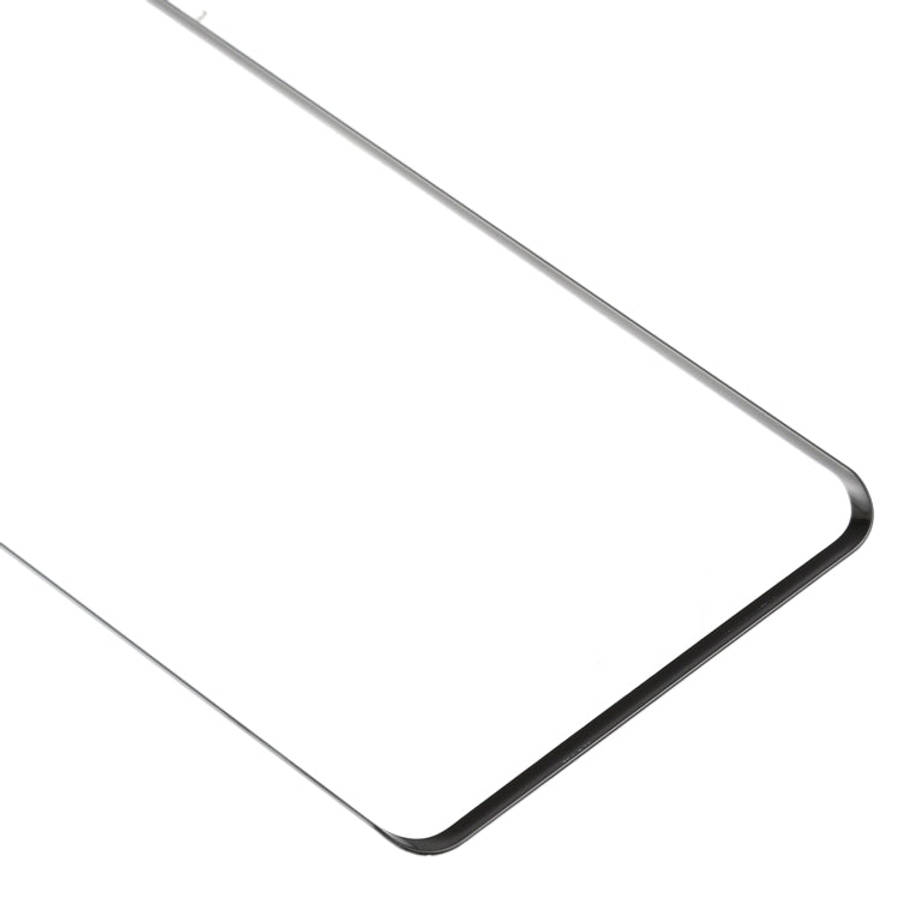For Oppo Find X2 Pro / Find X2 Front Screen Outer Glass Lens (Black)