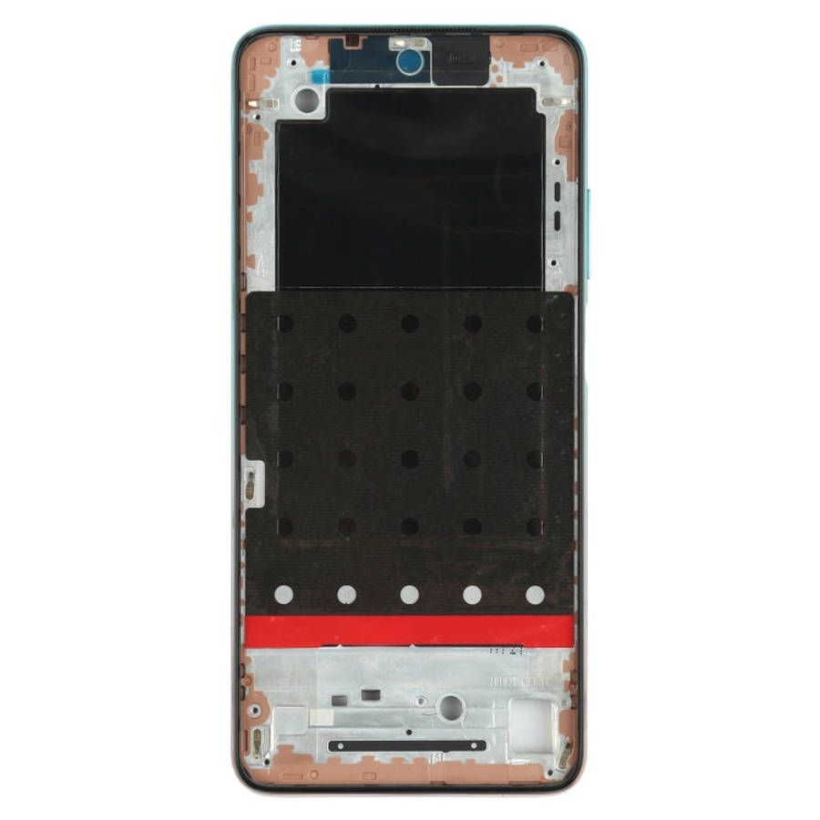 Original Front Housing LCD Frame Bezel Plate for Xiaomi Redmi Note 9 Pro 5G M2007J17C(Green Lake)