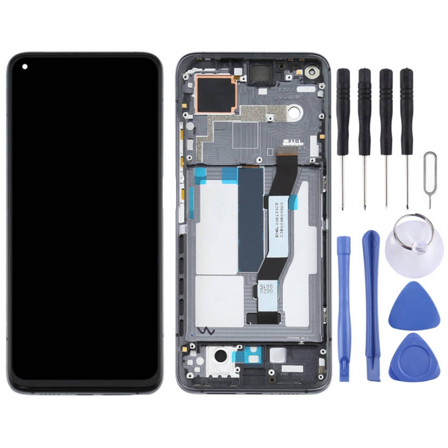 LCD Screen and Digitizer Full Assembly With Frame for Xiaomi Mi 10T Pro 5G / Mi 10T 5G / Redmi K3...
