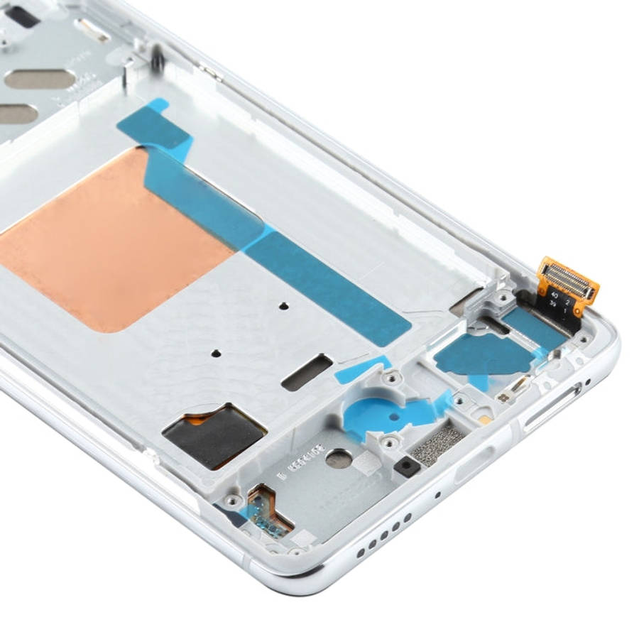 TFT LCD Screen for Xiaomi Redmi K30 Ultra / M2006J10C Digitizer Full Assembly with Frame(Silver)