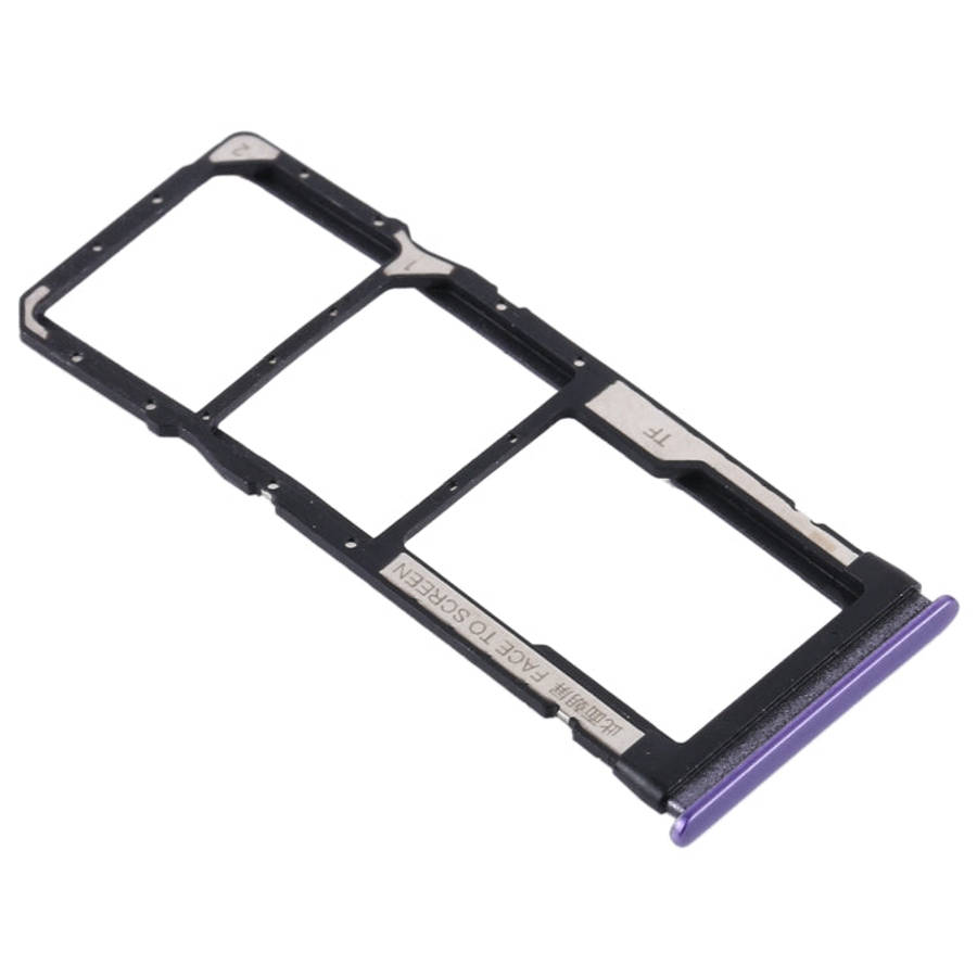 SIM Card Tray + SIM Card Tray + Micro SD Card Tray for Xiaomi Redmi Note 9 5G / Redmi Note 9T M20...