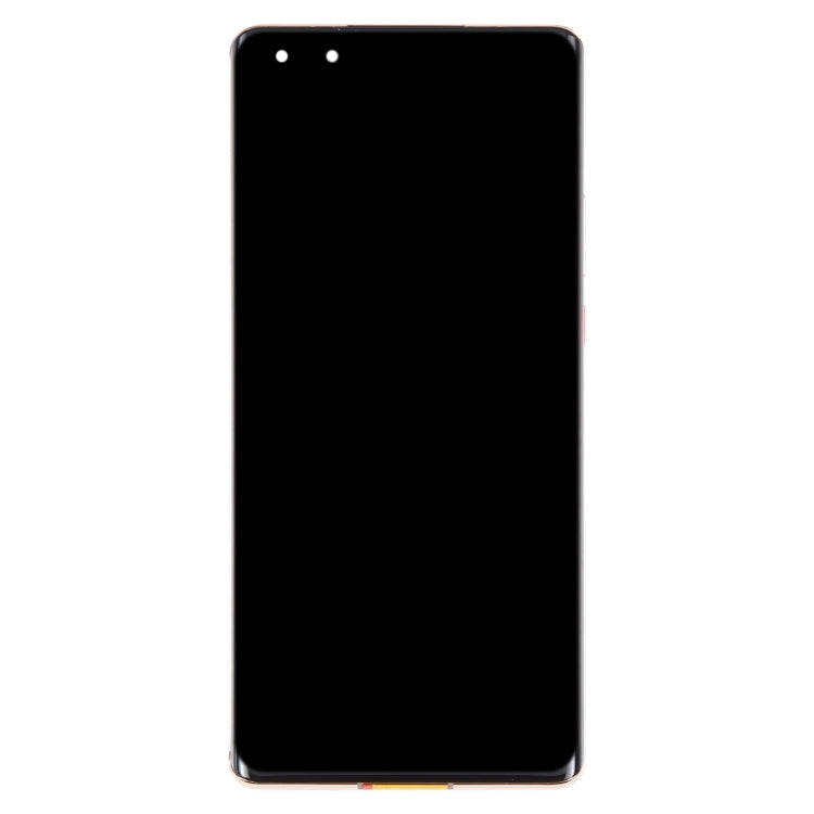 Original LCD Screen and Digitizer Full Assembly with Frame for Huawei Mate 40 Pro (Gold)