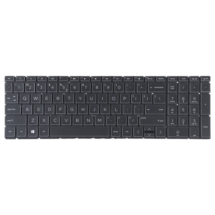 US Version Keyboard with Keyboard Backlight for HP 15-DA 15-DA0002DX 15-DA0008CA 15-DB 15-DB0003C...