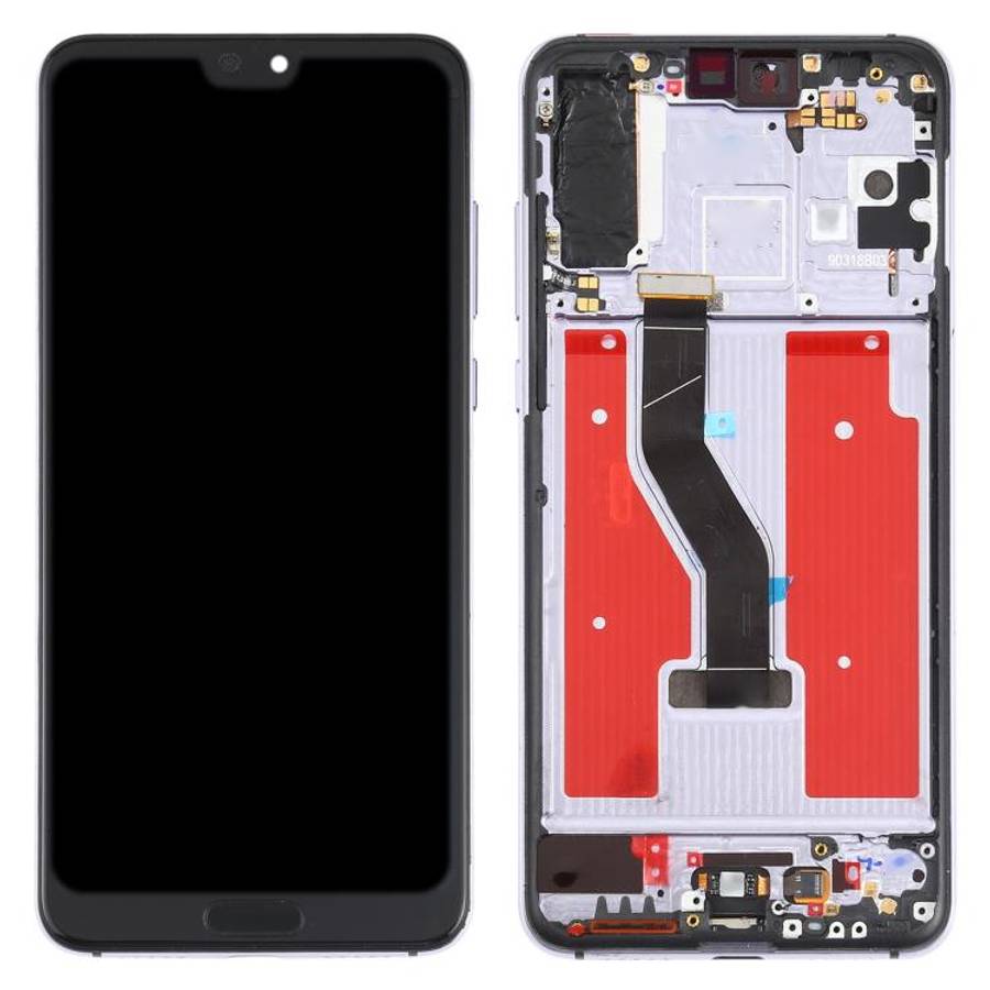 Original OLED LCD Screen for Huawei P20 Pro Digitizer Full Assembly with Frame(Twilight)