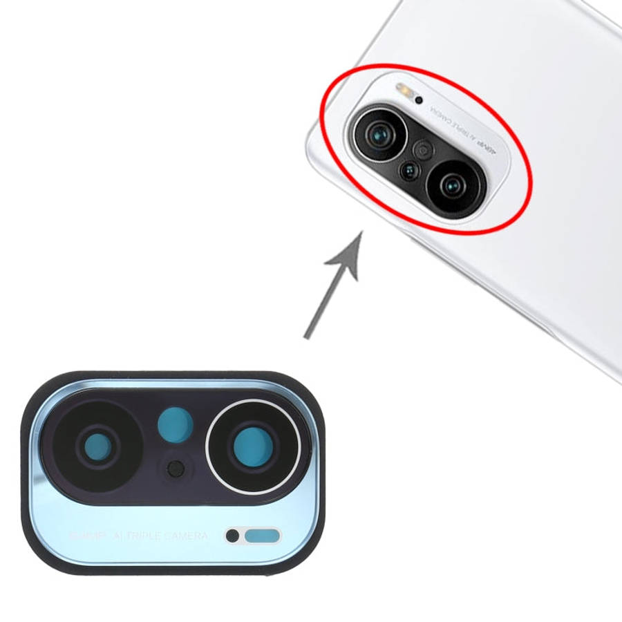 Camera Lens Cover for Xiaomi Redmi K40 (48MP) M2012K11AC (Blue)