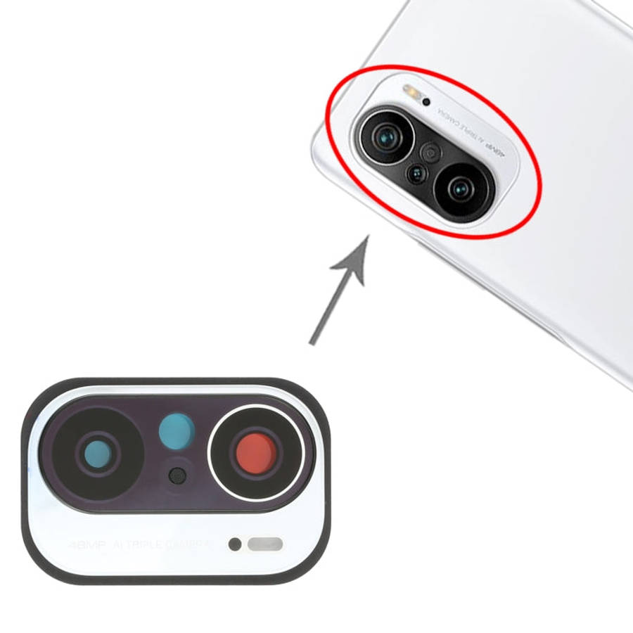 Camera Lens Cover for Xiaomi Redmi K40 (48MP) M2012K11AC (White)