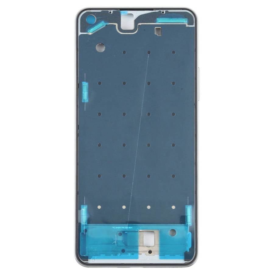Original Front Housing LCD Frame Bezel Plate for Xiaomi Mi 11 Lite 4G M2101K9AG(Silver)