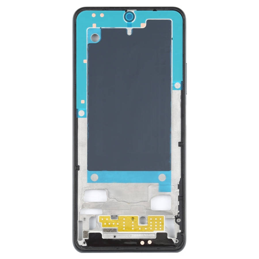 Original Front Housing LCD Frame Bezel Plate for Xiaomi Poco F3 M2012K11AG (Black)