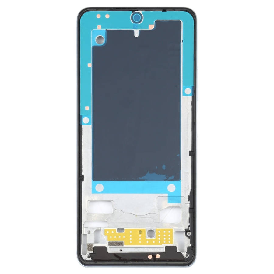 Original Front Housing LCD Frame Bezel Plate for Xiaomi Poco F3 M2012K11AG (White)