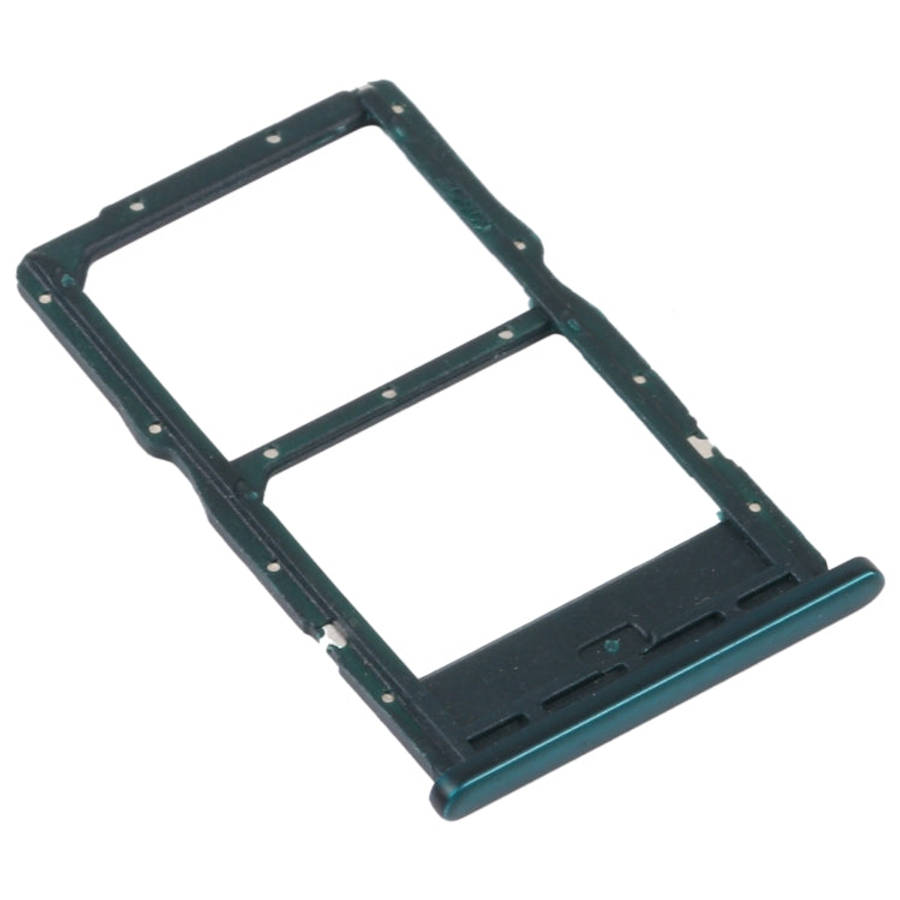 SIM Card Tray + NM Card Tray for Huawei Nova 7i (Green)