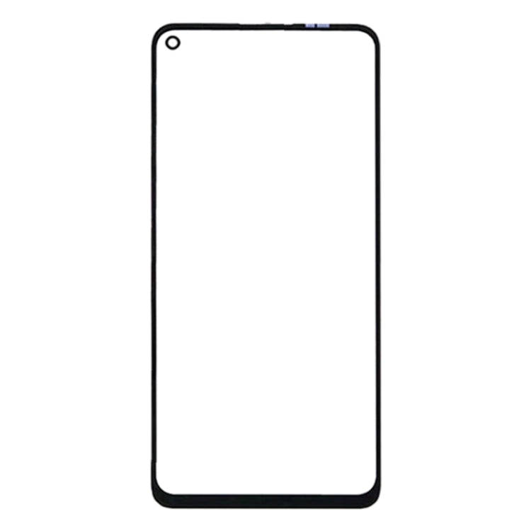 For OnePlus 8T Front Screen Outer Glass Lens (Black)