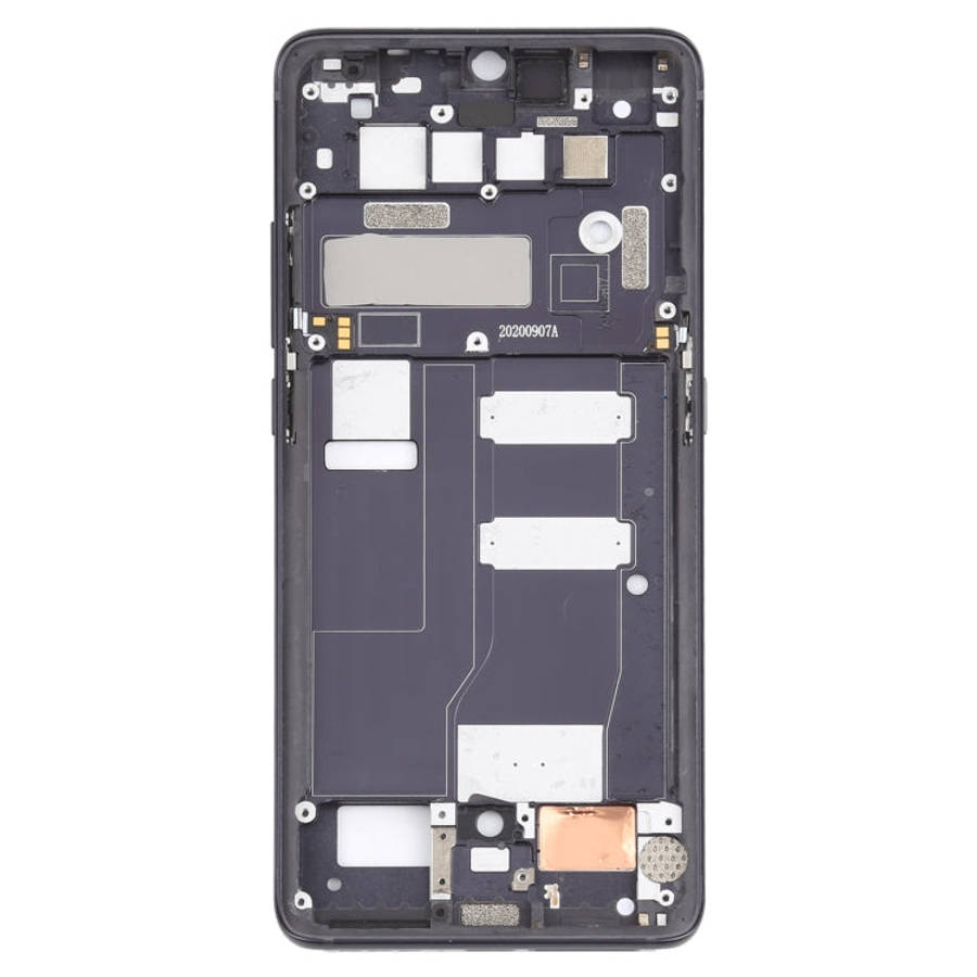 Front Housing LCD Frame Bezel Plate for TCL 10 Pro T799B T799H(Grey)