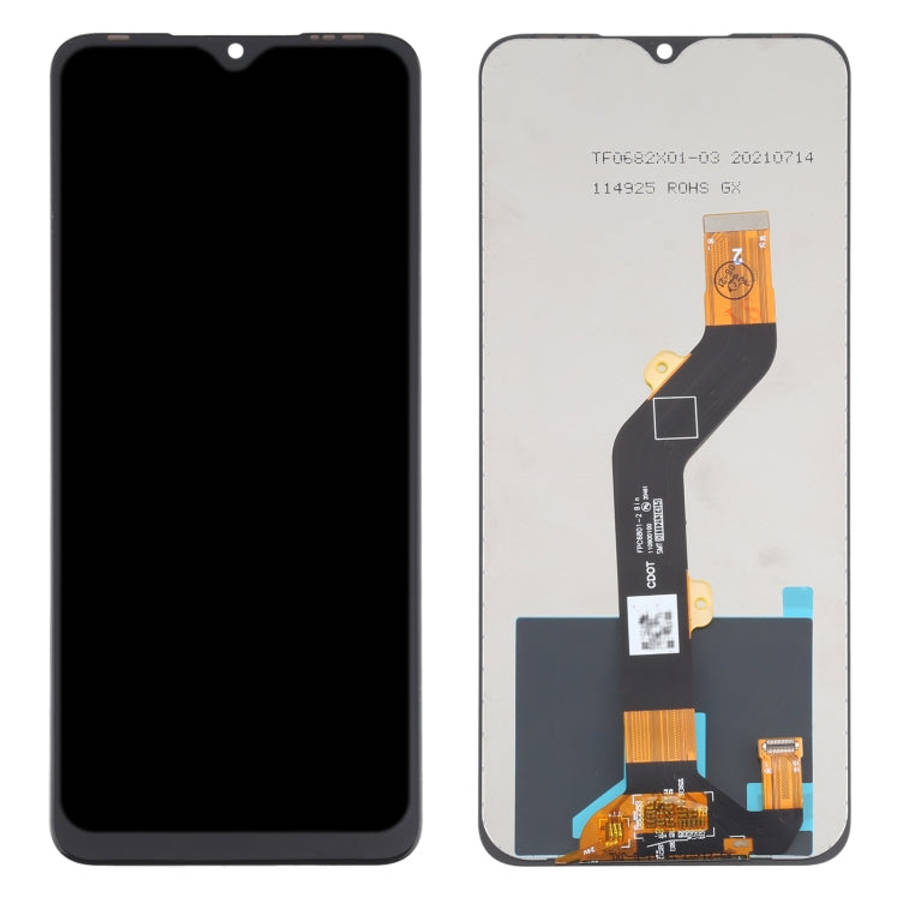 LCD Screen and Digitizer Full Assembly for Infinix Hot 10 Play / Smart 5 (India) X688C X688B