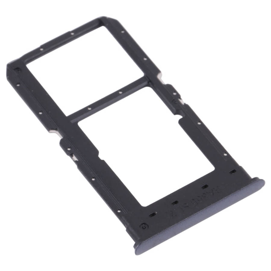 For OPPO Realme V5 5G  SIM Card Tray + SIM Card Tray / Micro SD Card Tray (Black)