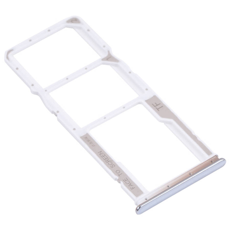 SIM Card Tray + SIM Card Tray + Micro SD Card Tray for Xiaomi Redmi Note 10 4G / Redmi Note 10S M...