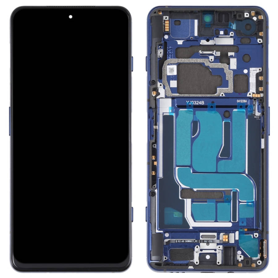 Original LCD Screen and Digitizer Full Assembly With Frame for Xiaomi Black Shark 4 / Black Shark...