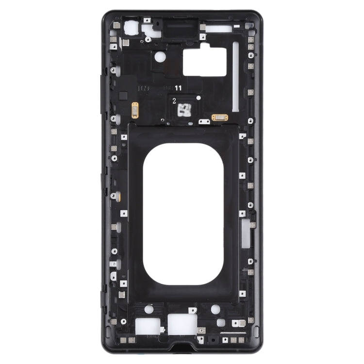 Middle Frame Bezel Plate for Sony Xperia XZ3(Black)