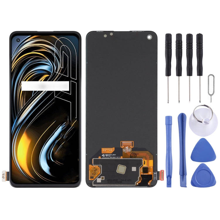 Original Super AMOLED Material LCD Screen and Digitizer Full Assembly for OPPO Realme GT 5G / Rea...