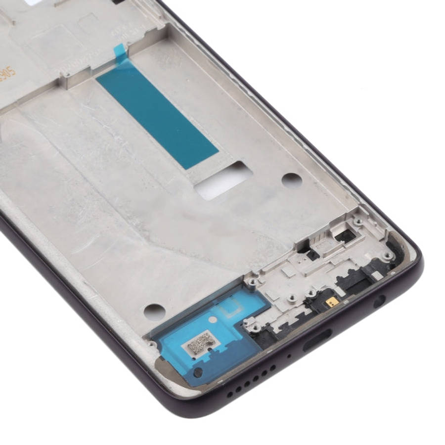 Original Front Housing LCD Frame Bezel Plate for Motorola Moto G 5G (Purple)