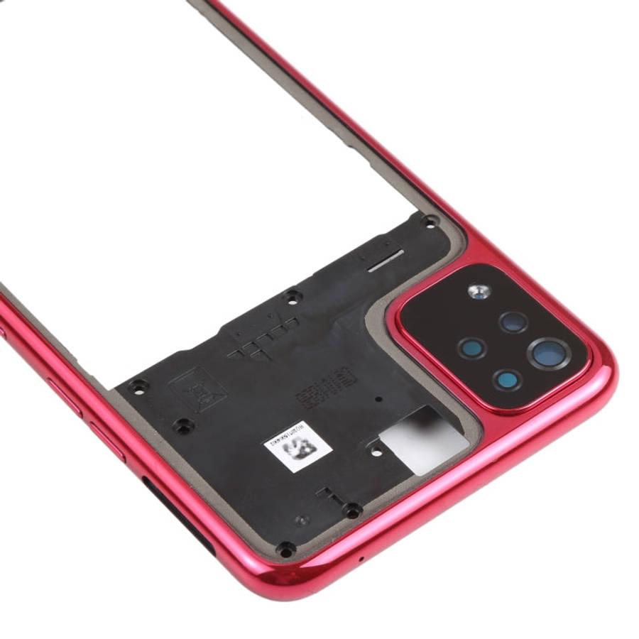 Middle Frame Bezel Plate for LG K42 / K52 (Brazil) (Red)