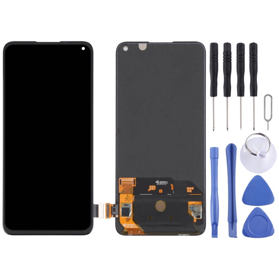 Original Super AMOLED LCD Screen for Meizu 17 Pro / 17 with Digitizer Full Assembly